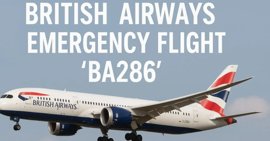 British Airways Emergency Flight BA286