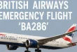 British Airways Emergency Flight BA286