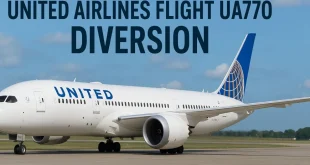 United Airlines Flight UA770 Diversion